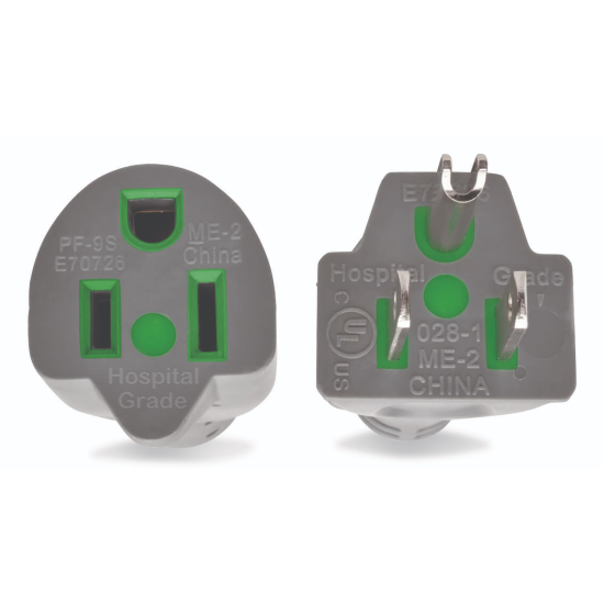15FT Tripp Lite NEMA 5-15P Male To NEMA 5-15R Female Hospital Power Cable Grey Image 15FT Tripp Lite NEMA 5-15P Male To NEMA 5-15R Female Hospital Power Cable Grey Image
