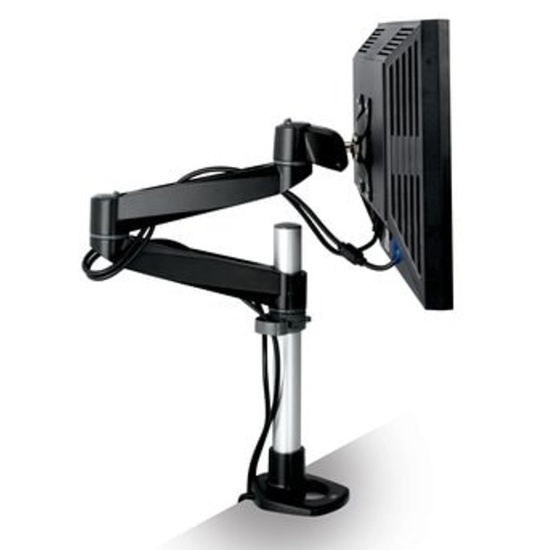 3M Mechanical Adjustable Monitor Arm - Black Image 3M Mechanical Adjustable Monitor Arm - Black Image