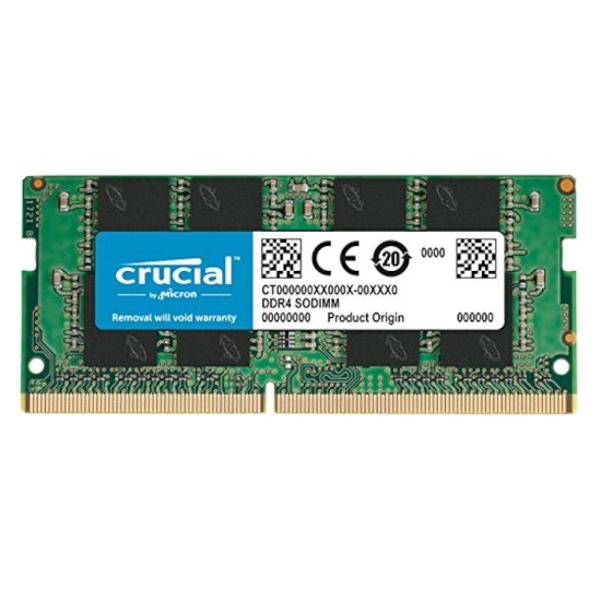 8GB Crucial 3200MHz CL22 DDR4 SO DIMM Memory Module (1x8GB) Image