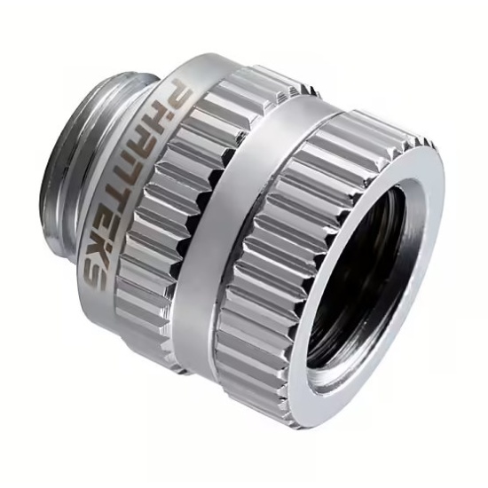 Phanteks Glacier G1/4 Rotary Adapter Fitting - Chrome Image
