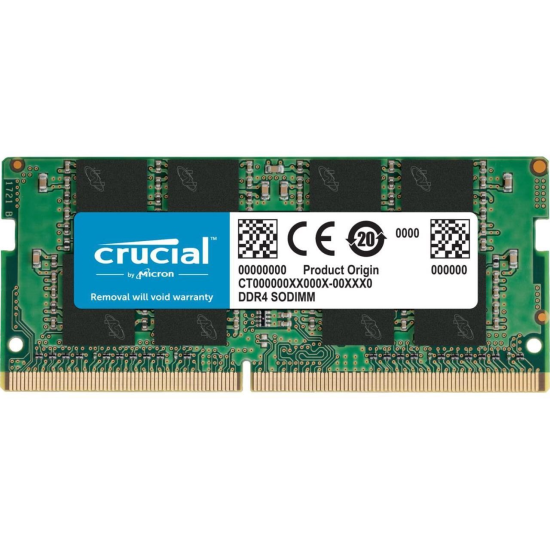 8GB Crucial 3200MHz DDR4 So Dimm Memory Module (1x8GB) Image