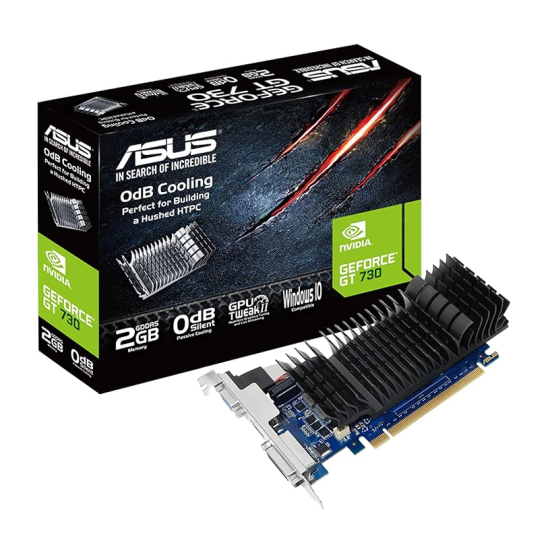 ASUS GeForce GT 730 NVIDIA 2GB GDDR5 Graphics Card Image