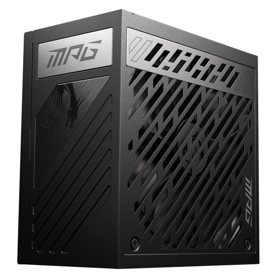 MSI 1000W ATX Fully Modular Power Supply - Black Image