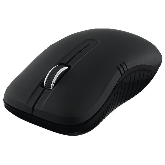 Verbatim Ambidextrous RF Wireless Optical Mouse - Matte Black Image