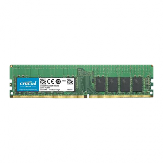 16GB Crucial DDR4 2666MHz PC4-21300 CL19 1.2V Memory Module Image