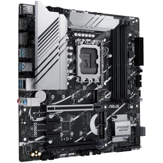 Asus Prime Z790M-PLUS D4 Intel Z790 LGA 1700 Micro ATX DDR4-SDRAM Motherboard Image
