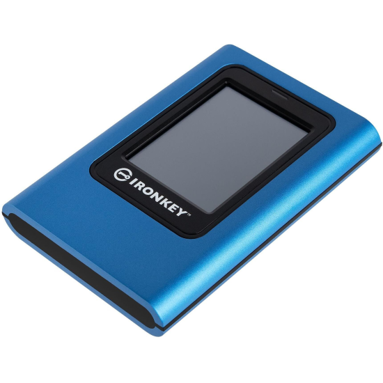 960GB Kingston Technology IronKey Vault Privacy 80 Solid State Drive - Blue Image
