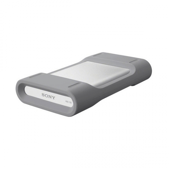 1TB Sony PSZ-HB1T Pro USB3.0 Thunderbolt External Hard Drive - Gray Image