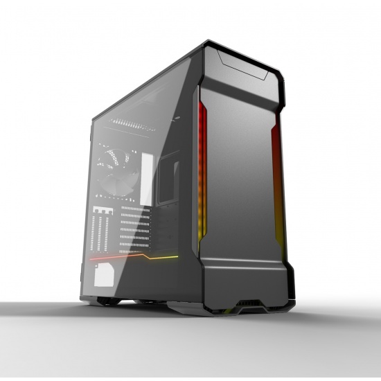 Phanteks Enthoo Evolv X RGB Illuminated Tinted Tempered Glass Midi Computer Case - Grey Image