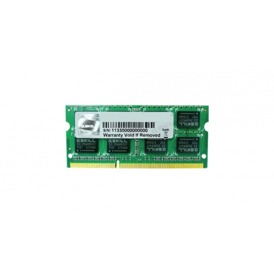 4GB G.Skill DDR3 1333MHz SO-DIMM (DDR3L) Low-voltage 1.35V 