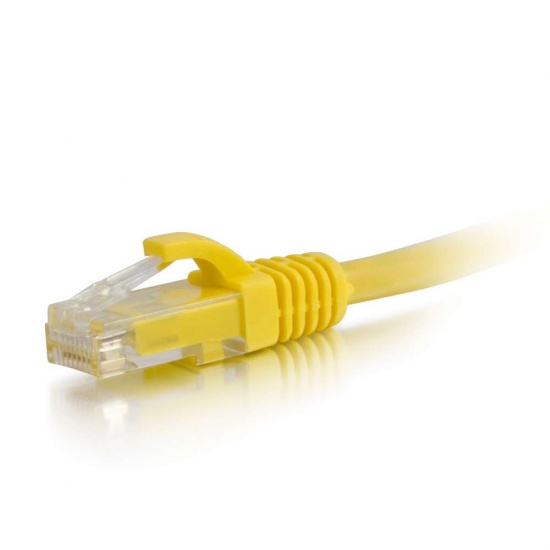 C2G Cat6 550MHz Snagless 5ft Patch Cable - Yellow  Image