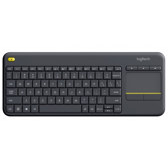 Logitech Wireless Touch K400 Plus RF Wireless Keyboard - US English Layout Image