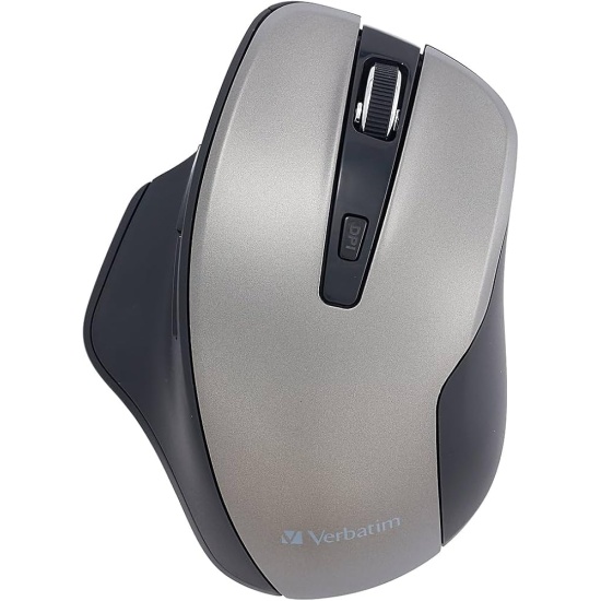 Verbatim Silent Right Hand RF Wireless Mouse - Graphite Image