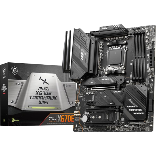 MSI Tomahawk MAG X670E AM5 DDR5 ATX Motherboard  Image