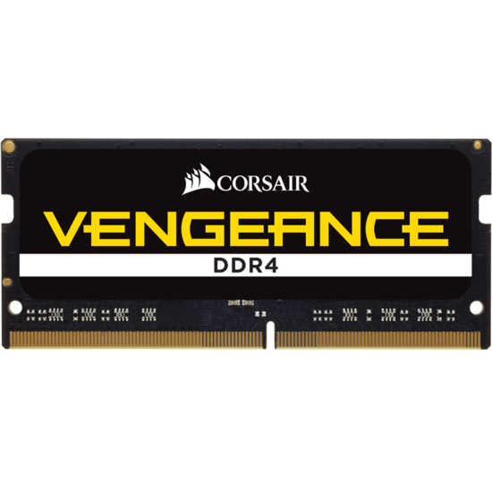 16GB Corsair Vengeance DDR4 SO DIMM 3200MHz CL22 Dual Memory Kit (2x8GB) - Black Image