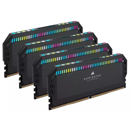 64GB Corsair Dominator DDR5 6600MHz CL32 Quad Memory Kit (4x16GB) - Black Image