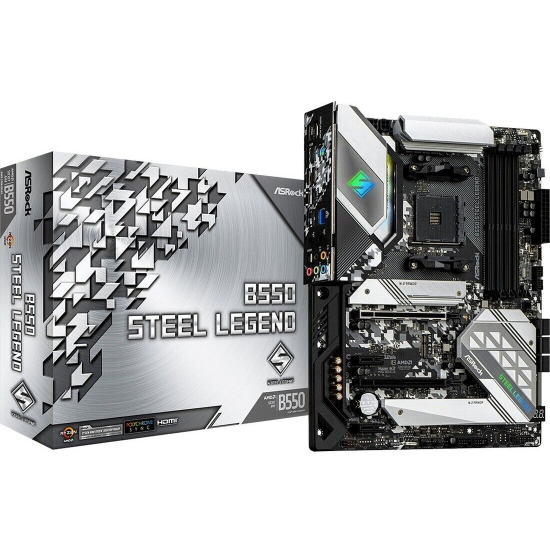 ASRock B550 Extreme4 AMD Ryzen AM4 ATX DDR4 Motherboard Image