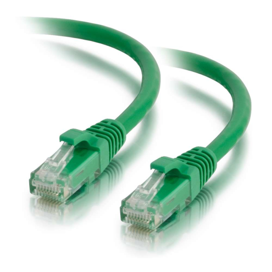 35ft C2G RJ-45 Male To RJ-45 Male Cat6a Snagless Unshielded Network Patch Ethernet Cable - Green  Image