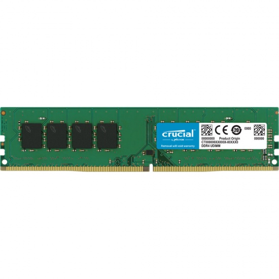 32GB Crucial 2666MHz PC4-21300 CL19 1.2V DDR4 Memory Module Image