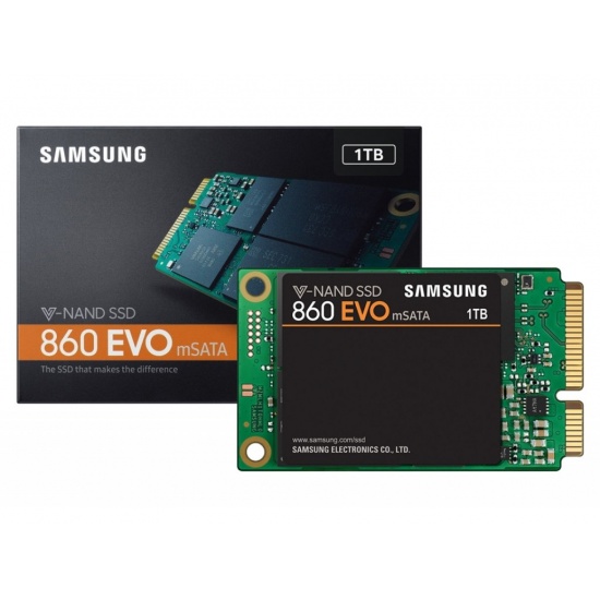 1TB Samsung 860 EVO  mSATA Solid State Drive Image