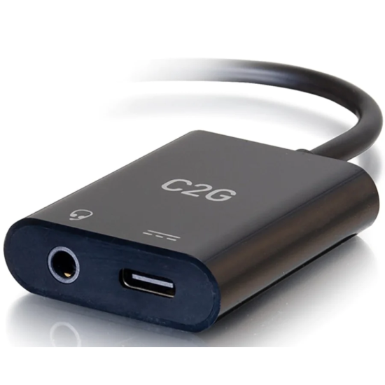 C2G USB C Male To AUX 3.5mm Female Adapter  Image