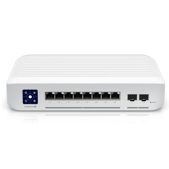 Ubiquiti Networks UniFi Enterprise 8 Port PoE Managed L3 Ethernet Switch - Stainless Steel Image