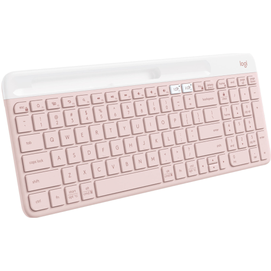 Logitech K585 RF Wireless Bluetooth Keyboard - English, Rose Image
