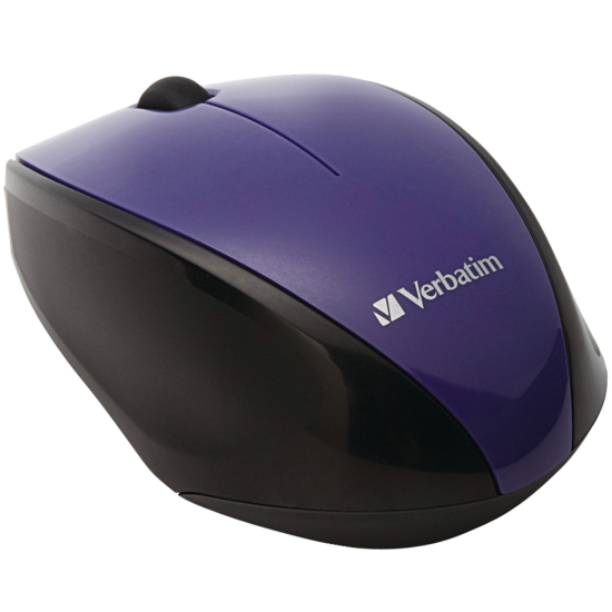 Verbatim RF Wireless Optical Mouse - Purple Image