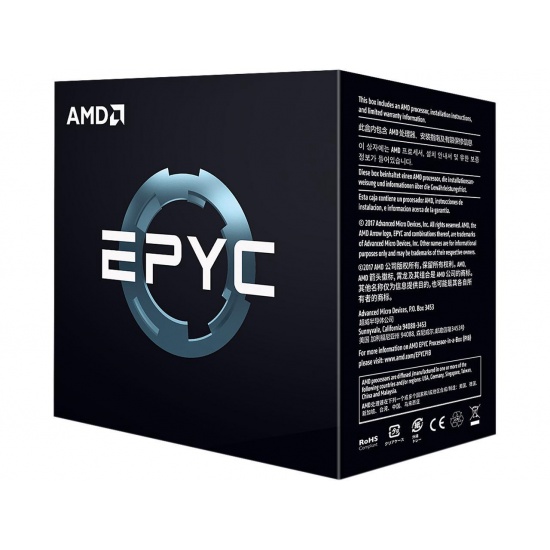 AMD EPYC 7251 2.1GHz 32MB Cache CPU Desktop Processor Image