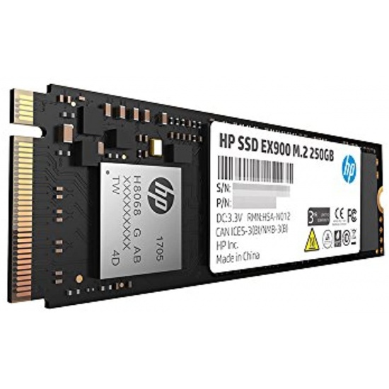 250GB HP EX900 M.2 Internal Solid State Drive Image