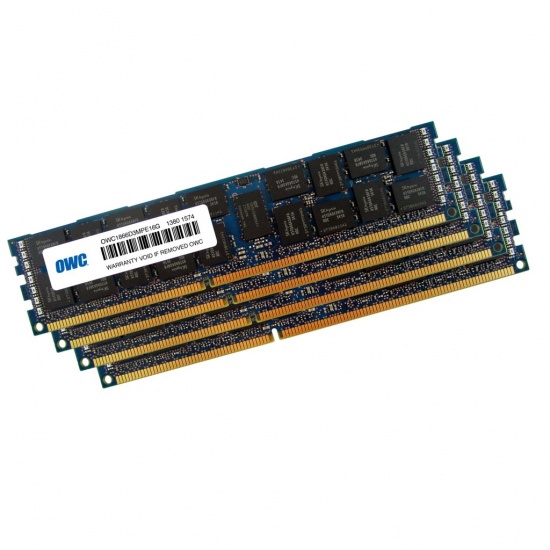 64GB OWC DDR3 1333MHz SDRAM ECC 4x 16GB Quad Channel Kit Image