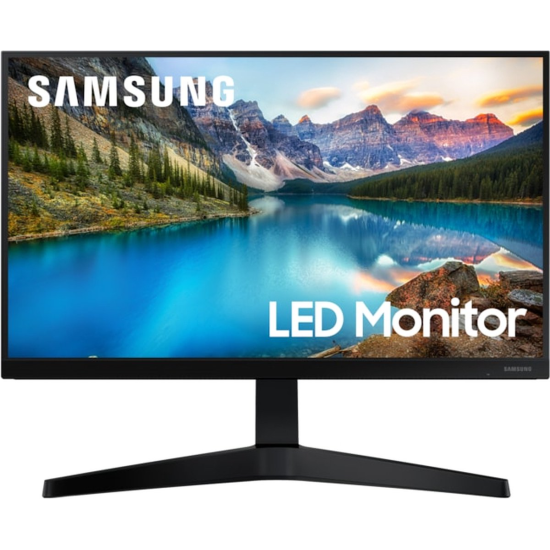 Samsung LF24T370FWR 24 Inch 1920 x 1080 Full HD LCD Computer Monitor - Black Image