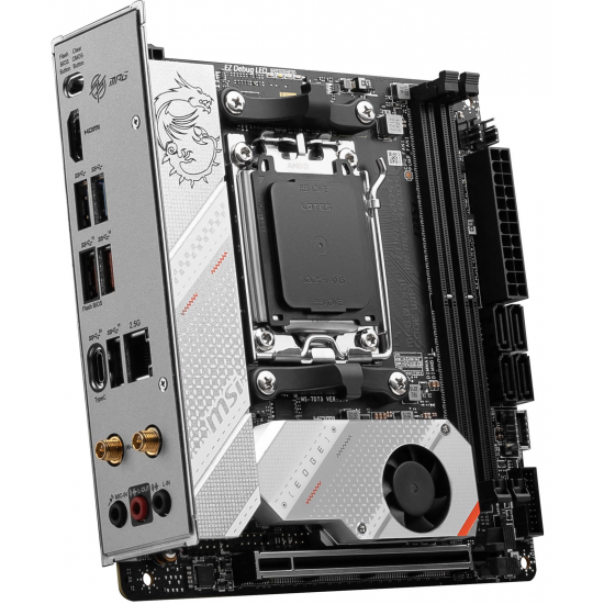MSI MPG B650I Edge AMD B650 Socket AM5 Mini ATX DDR5-SDRAM Motherboard Image