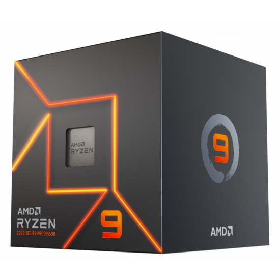 AMD Ryzen 9 7900 3.7GHz (5.4 Turbo) 12 Core AM5 Desktop Processor Boxed Image