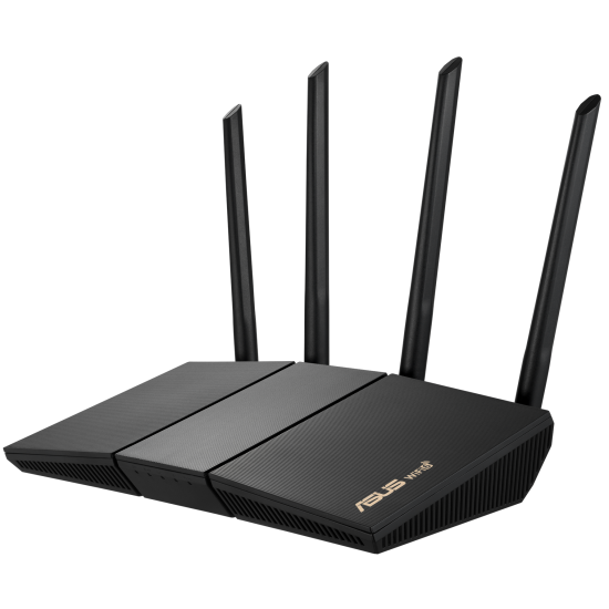 Asus RT-AX57 Gigabit Ethernet Dual-band Wireless Router - Black Image