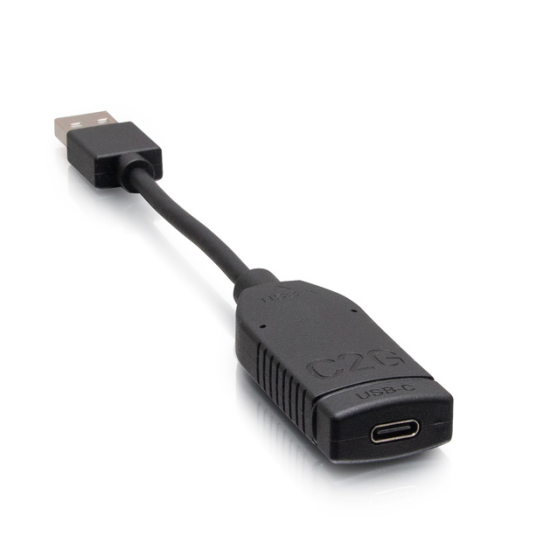 C2G USB Type C Male To USB Type A Female Dongle Adapter  Image
