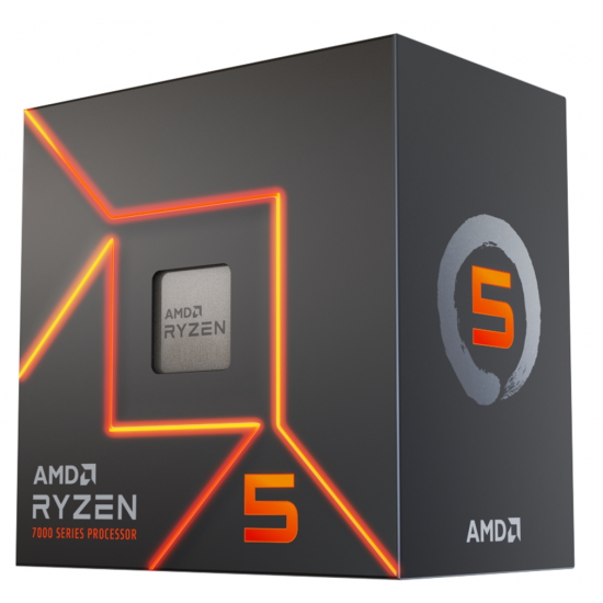 AMD Ryzen 5 7600 3.8GHz (5.1 Turbo) 6 Core AM5 Desktop Processor Image