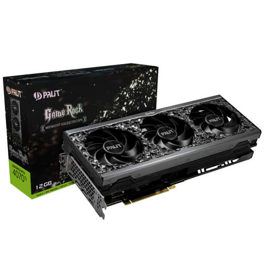 Palit NVIDIA GeForce RTX 4070 Ti GameRock 12GB GDDR6X Graphics Card Image