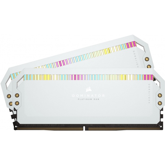 32GB Corsair Dominator Platinum  DDR5 5600MHz CL36 Dual Memory Kit (2x16GB) - White Image