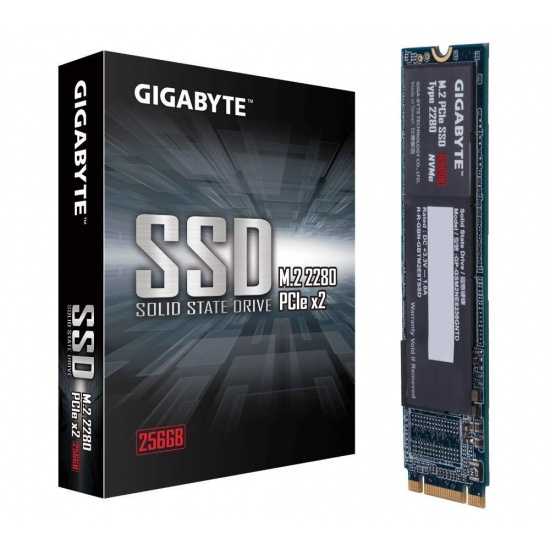 256GB Gigabyte M.2 PCI Express 3.0 V-NAND NVMe Internal Solid State Drive Image