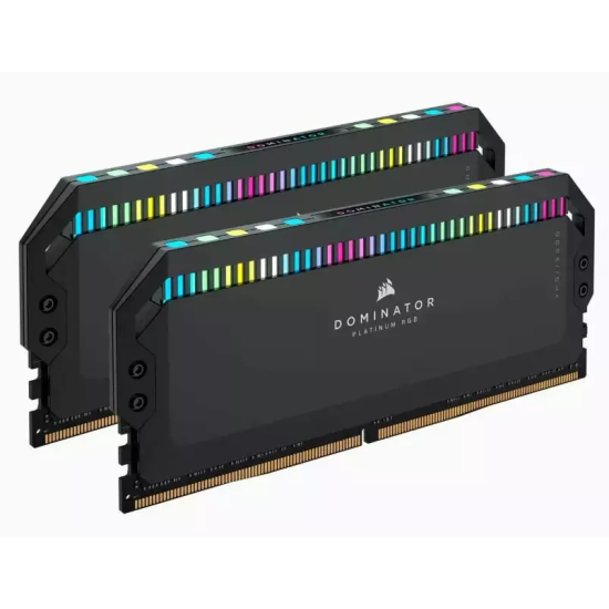 64GB Corsair Dominator DDR5 5600MHz CL40 Dual Memory Kit (2 x 32GB) - Black Image