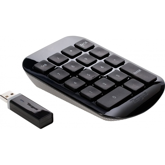 Targus Numeric RF Wireless Keypad Keyboard - Black Image