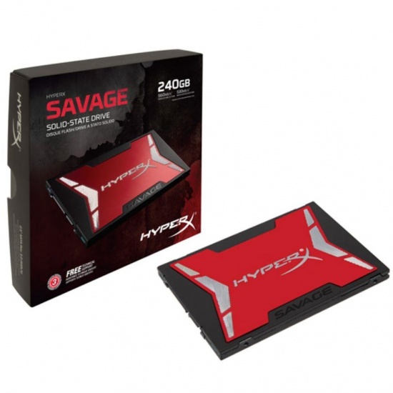240GB Kingston HyperX Savage 2.5-inch SATA3 Solid State Drive Image