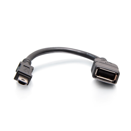 C2G Administrator Key USB Mini B Male To USB A Male Adapter Cable Image
