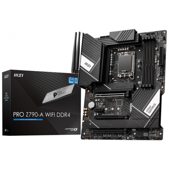 MSI Pro Z790-A Intel Z790 LGA1700 ATX DDR4 Motherboard Image