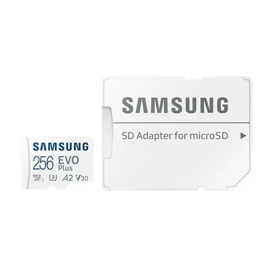 256GB Samsung EVO Plus UHS-I Class 10 Micro SDXC Card Image