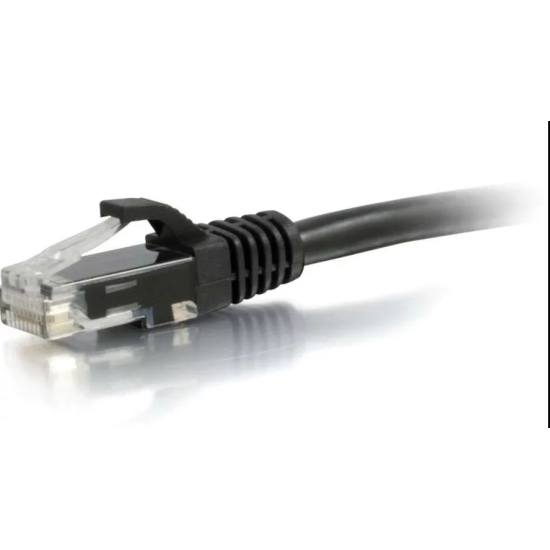 30FT C2G RJ-45 Male To RJ-45 Male Cat6 Snagless Unshielded Network Patch Cable - Black  Image