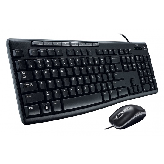 Microsoft 600 Wired Desktop Keyboard and Mouse Combo - US Layout Image
