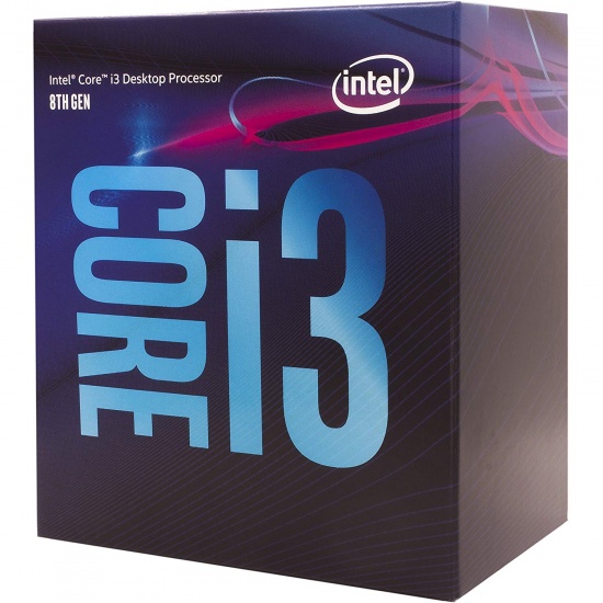 Intel Core i3-8100 3.60GHz 6MB Coffee Lake CPU Desktop Processor Boxed Image Intel Core i3-8100 3.60GHz 6MB Coffee Lake CPU Desktop Processor Boxed Image