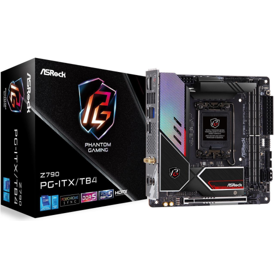 Asrock Intel Z790 LGA 1700 Mini ITX DDR5-SDRAM Motherboard Image